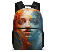 TPISLI Mochila Infantil Niña Artee Mochila Escolar Niño Y Adolescente Mochilas De Viaje Con Cintas Ajustables Regalos