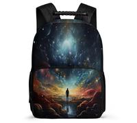 TPISLI Mochila Infantil Niña Cielo Estrellado Mochila Escolar Niño Y Adolescente Mochilas De Viaje Con Colorido Cintas Ajustables Regalos