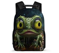 TPISLI Mochila Infantil Niña Rana Mochila Escolar Niño Y Adolescente Mochilas De Viaje Con Feo Cintas Ajustables Regalos