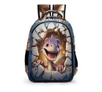 TPISLI Mochila Infantil Para Niños Y Niñas De 6 A 12 Años Mochila Para Niñas Adecuada Para Dinosaurio Con Tiranosaurio Rex Para Escuela Primaria Escuela