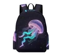 TPISLI Mochila Infantil Patrón de Medusa Niñas Primaria Mochila Vida Marina Chica Clase 4 Bolsa Primaria Moderna Durable Regalo Escolar Colegio Uso Diario Outdoor Viaje