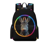 TPISLI Mochila Infantil Patrón de Zebra Escolares 8-12 Años Mochila Escolar Motivo de Animal Chicas 12-16 Años, School Bag Grande Escolar Diario y Viaje Colegio Excursión