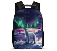 TPISLI Mochila Infantil Polar Oso Motivo Chicos Chicas 7-12 Años Mochila Escolar Animal Diseño Cursos 2-4 Backpack, Asa Reforzada Resistente Ligera Vuelta al Cole