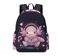 TPISLI Mochila Infantil Salamandra Estudiantes 10-15 Años Mochila Colegio Ajolote Escolares Secundaria School Bag Cómoda Ligera Diario y Viaje Outdoor Uso Diario