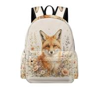 TPISLI Mochila Infantil Zorro Estudiantes 10-15 Años Mochila de Zorro Niño 13 Años School Bag Moderna Durable Regalo Escolar Viaje Outdoor Colegio Excursión