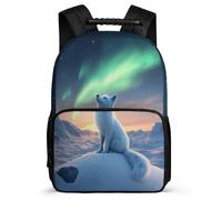 TPISLI Mochila Infantil Zorro Motivo para Escolares Cursos 3-5 Mochila Colegio Animal Zorro 5-10 Años Backpack, Bolsillos Laterales Detalles de Fieltro Regalo Cumpleaños