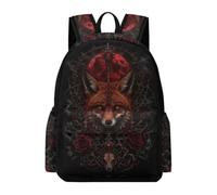TPISLI Mochila Infantil Zorro Niños 7-11 Años Mochila Zorro Escolares Secundaria Bolsa Secundaria Moderna Durable Viaje Uso Diario Viaje Excursión Uso Diario