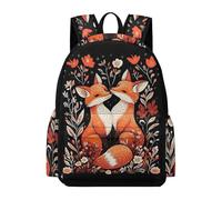 TPISLI Mochila Infantil Zorros Niños 7-11 Años Mochila Diseño de Animal Chico Clase 3 Bolsa Colegio Moderna Durable Vuelta al Cole Outdoor Excursión Viaje Colegio