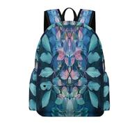 TPISLI Mochila Instituto Hojas 3D Estampado Chicos y Chicas 11-16 Años Mochila Escolar Planta Tema Clase 7 Bolsa Escolar, Bookbag Resistente para Clases, Paseo y Senderismo Actividades Diarias