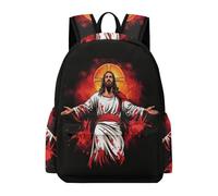 TPISLI Mochila Jesús Escolar Niño Adolescente, Mochila de Jesús Christian para Niña 8 A 15 Años, Mochilas Escolares Grande Y Ligera