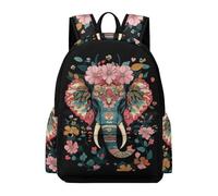 TPISLI Mochila Kawaii Elephant Print Instituto para Adolescentes Chico, Mochilas Escolares Juveniles 9 A 13 Años con Animal, Mochilas Niña para Viagem, Diário, Escolar