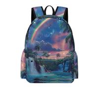 TPISLI Mochila Landscape Motif Instituto para Adolescentes, Mochilas Escolares Juveniles 7 A 13 Años con Beautiful, Mochilas Grande para Viagem & Escola