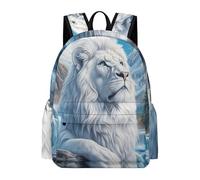 TPISLI Mochila Lion Motif Instituto para Adolescentes Chico, Mochilas Escolares Juveniles 9 A 13 Años con Animal Lion, Mochilas Niña para Viagem, Diário, Escolar