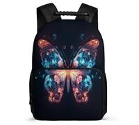 TPISLI Mochila Mariposa Escolar Colegio Chica, Mochila Colorido Infantil Para Juveniles Niña, Mochilas Escolares Primaria Para Niños Instituto Ligera