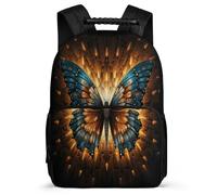 TPISLI Mochila Mariposa Escolares Bambini Adolescentes, Mochila Instituto Chica Con Tema 3D, Mochilas Colegio ESO Per Niñas 10 A 16 Años, Mochilas Tipo Casual Juveniles