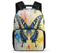 TPISLI Mochila Mariposa Para Infantil Niña, Mochila Escolar Con Colorido Niño De Secundaria, Mochilas Tipo Casual Chicas Para El Colegio, Viajes Y Compras
