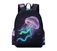 TPISLI Mochila Motivo de Medusa Niño 13 Años Mochila Primaria Criatura Marina Chica 13 Años School Bag Moderna Durable Vuelta al Cole Excursión Colegio Outdoor Uso Diario