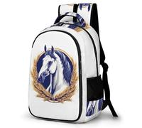 TPISLI Mochila Niña Caballo Mochilas Infantil - Mochila Niña 8 Años Animal Mochila Niño 12 Años Mochila Niño Ligera Y Resistente Mochilas Niña Mochilas Infantiles