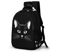 TPISLI Mochila Niña, Mochila Gato Gatito Chicos Mochila Escolar Para Primaria Secundaria De 6-15 Años Animal Print Mochila Infantil Al Con Para Escuela Viaje