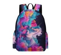 TPISLI Mochila Niño Chica, Mochilas Horse Pattern Niña Escolares Grandes para Niñas de 8 A 16 Años, Mochila Instituto Bolsa Tipo Casual con Animal Horse