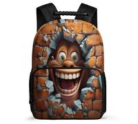 TPISLI Mochila Orangután Escolares Niños Adolescentes, Mochila Galleta de Animales en 3D Escolar Chico Grandes, Mochilas Informal Primaria Y Secundaria Para 9 10-17 Años