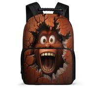TPISLI Mochila Orangután Escolares Para Niño Adolescentes, Mochila Infantil Niña Grande Con Galleta de Animales en 3D, Mochilas Colegio De Viaje Casual Para Chicas 10 12 14 Años