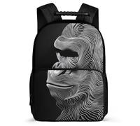 TPISLI Mochila Orangután Infantil Niño 10-15 Años Mochila Escolar Niña Y Adolescente Mochilas De Viaje Con Patrón Animal Cintas Ajustables