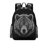 TPISLI Mochila Oso Chico Clase 3 Mochila Escolar Tema de Animales Chica Clase 4 Bolsa Primaria Cómoda Ligera Excursión Colegio Colegio Excursión Outdoor Uso Diario