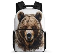 TPISLI Mochila Oso Escolar Mochila Patrón Animal De Gran Capacidad Kids Backpack Travel Laptop Bookbag Regalo Para Niños Backpack Kids Schoolbag Adjustable Straps