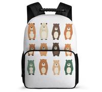 TPISLI Mochila Oso Para Niñas Y Niños, Mochilas Escolares Para Infantil De 9 A 18 Años, Mochila Colegio Niñas Con Animal Ligera Moda, Ideal Escuela O Viajes