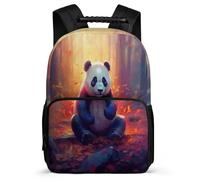 TPISLI Mochila Panda Escolar Niño Primaria, 2025 Mochila Tema Animal Para Niño E Niñas 8 A 12 Años, Mochilas Escolares Chica Para École Primaire Quarta Elementare