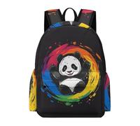 TPISLI Mochila Panda Pattern Instituto para Adolescentes Chico, Mochilas Escolares Juveniles 9 A 13 Años con Animal Illustration, Mochilas Niña para Viagem, Diário, Escolar