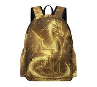TPISLI Mochila para Niñas, Mochilas Escolar Niño con Dragon Motif, Mochila Primaria Infantil de Ocio con Chinese Style para Escuela Y Viajes