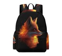 TPISLI Mochila para Niñas, Mochilas Escolar Niño con Fox Design, Mochila Primaria Infantil de Ocio con Animal Illustration para Escuela Y Viajes