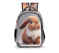 TPISLI Mochila Para Niñas, Mochilas Escolare Niños Mochilas Animal Conejo Infantiles Bolsas Escolares Primaria Mochila Conejo de Orejas Caídas Niña Mochilas De Viaje Para 5-12 Años