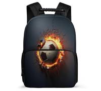 TPISLI Mochila Para Niñas, Mochilas Escolares Primaria Niños, Mochila Colegio Informal Con Balón de Fútbol Para Chicas De 8 A 14 Años, Mochilas Fútbol