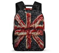TPISLI Mochila Para Niños Y Adolescentes, Mochilas Bandera Inglesa Escolares Espaciosa Y Ligera Para Chicos 10 A 16 Años, Mochila Artee Colegio De Viaje Casual Niñas Hombres