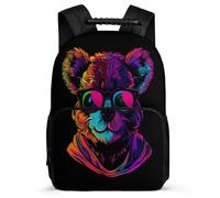 TPISLI Mochila Patrón de Osos Escolar De Niñas Primaria, Mochila Colegio Para Niñas De 8 A 12 Años Con Estampado Animal, Mochilas Casual Para Niños Para Viajes