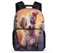 TPISLI Mochila Perro Infantil Niño 10-15 Años Mochila Escolar Niña Y Adolescente Mochilas De Viaje Con Cachorro Animal Cintas Ajustables