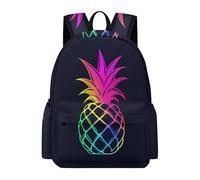 TPISLI Mochila Pineapple Motif Instituto para Adolescentes, Mochilas Escolares Juveniles 7 A 13 Años con Fruit Design, Mochilas Grande para Viagem & Escola