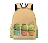 TPISLI Mochila Primaria Kawaii Cactus para Niñas y Niños 9-12 Años Mochila Plantas Cactus para Escolares Mochilas Escolares Resistentes, Bookbag para Viaje Senderismo y Uso Diario