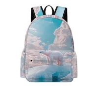 TPISLI Mochila Primaria Oso Polar 2º Curso para Niñas y Niños Mochila Escolar Animal 9-12 Años Mochilas Escolares Resistentes, School Backpack para Excursión y Uso Diario