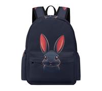 TPISLI Mochila Rabbit Design Instituto para Adolescentes, Mochilas Escolares Juveniles 7 A 13 Años con Animal Bunny Print, Mochilas Grande para Viagem & Escola