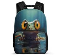 TPISLI Mochila Rana Escolar Colegio Chica, Mochila Feo Infantil Para Juveniles Niña, Mochilas Escolares Primaria Para Niños Instituto Ligera