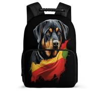 TPISLI Mochila Rottweiler Escolar Para Niños Niño Informal Grande, Mochila Animal Perro Colegio De Nailon Fieltro Mochilas Escolares Para Niña Primaria Y Secundaria De Grados 2 A 8