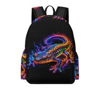 TPISLI Mochila Salamandra Chico 11 Años Mochila Escolar Axolotl Chicas 12-16 Años Backpack Práctica Resistente Viaje Uso Diario Colegio Excursión Outdoor Viaje