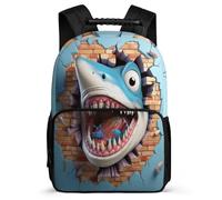 TPISLI Mochila Tiburón Niña 12 A 16 Años, Mochilas Escolare Con Tema Tiburón 3D Para Niñas Primaria De 2º A 5º, Mochila Colegio Chicas Ligera Y Bonita, Mochilas Informal Para Niños