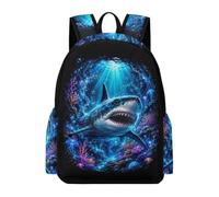 TPISLI Mochila Tiburón Niños 7-11 Años Mochila Primaria Vida Marina Niñas Primaria Backpack Moderna Durable Deporte Outdoor Colegio Excursión Uso Diario Outdoor