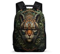 TPISLI Mochila Tigre Escolar Para Niñas De 1 A 5 Clases, 2025, Nylon Y Lana De Fieltro, Mochila Para Niños Con Tema Animal, Mochilas Escolar 9-13 Años
