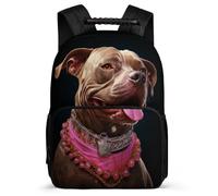 TPISLI Mochila ToroPerro Francés Escolar Para Niños 16 Años Mochila Escolar Animal Perro Secundaria Para Estudiantes Adolescentes Duradera Resistente Grande Niña